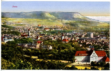 21259-Jena-1919-Blick auf Jena-Brück & Sohn Kunstverlag