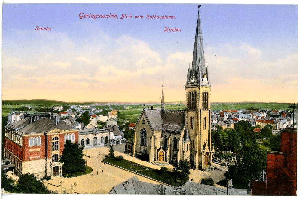 16785-Geringswalde-1913-Blick vom Rathausturm-Brück & Sohn Kunstverlag