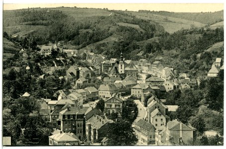 20564-Glashütte-1917-Blick vom Ochsenkopf auf Glashütte-Brück & Sohn Kunstverlag