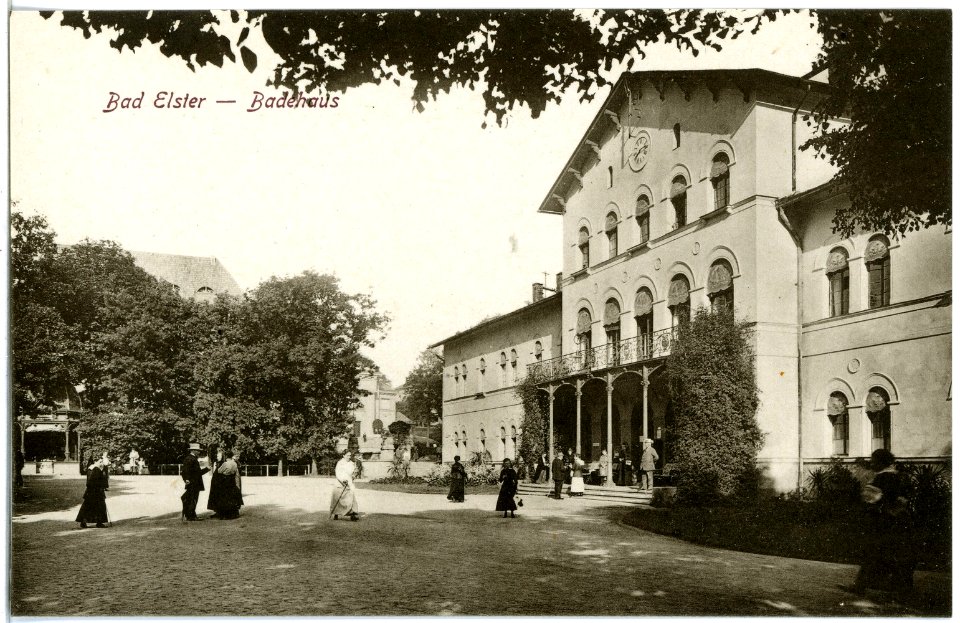 20626-Bad Elster-1917-Altes Badehaus-Brück & Sohn Kunstverlag