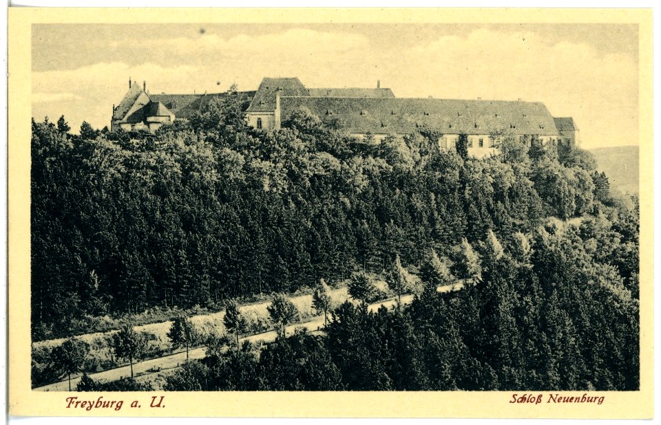 21189-Freyburg - Unstr.-1919-Schloß Neuenburg-Brück & Sohn Kunstverlag