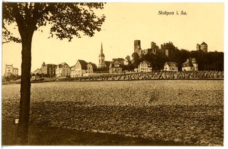 16827-Stolpen-1913-Schloß-Brück & Sohn Kunstverlag