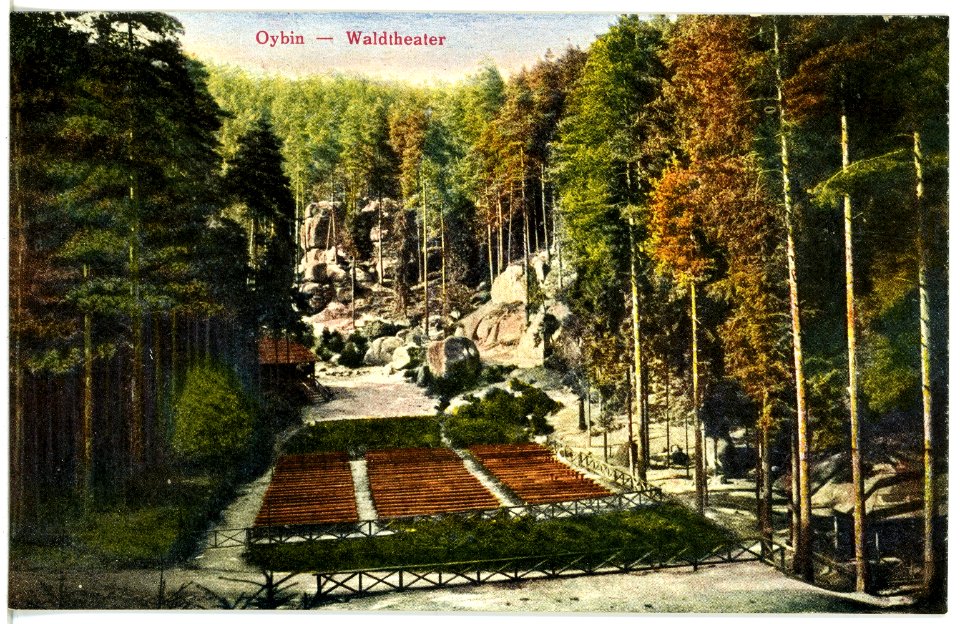 21335-Oybin-1919-Waldtheater-Brück & Sohn Kunstverlag