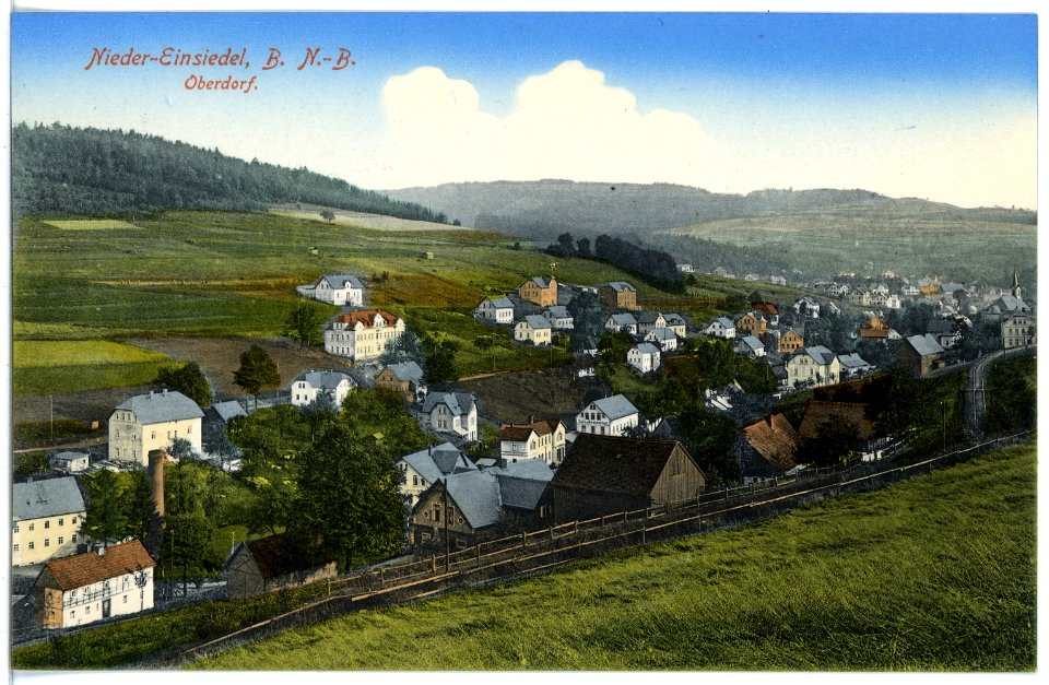 16816-Nieder-Einsiedel-1913-Oberdorf-Brück & Sohn Kunstverlag