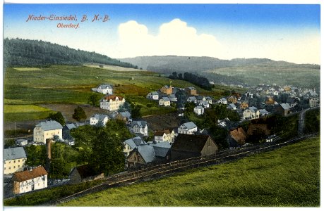 16816-Nieder-Einsiedel-1913-Oberdorf-Brück & Sohn Kunstverlag