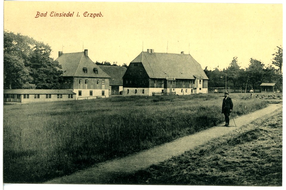 21116-Deutsch-Einsiedel-1919-Blick auf Deutsch-Einsiedel-Brück & Sohn Kunstverlag