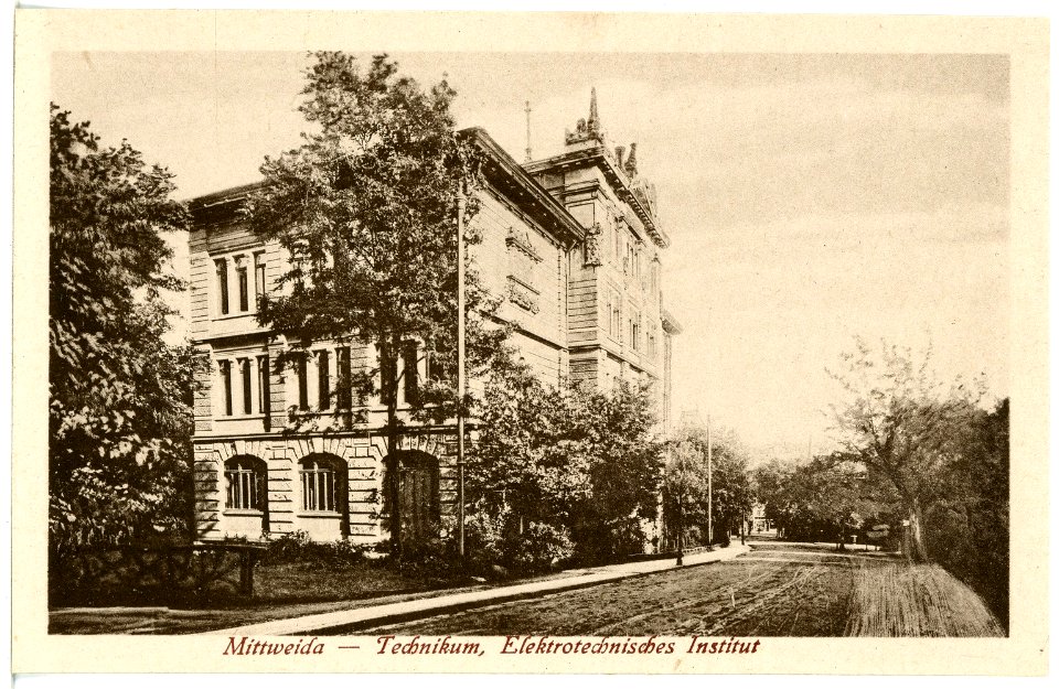 20853-Mittweida-1918-Technikum, Elektrotechnisches Institut-Brück & Sohn Kunstverlag