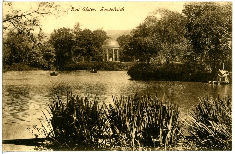 20533-Bad Elster-1917-Gondelteich-Brück & Sohn Kunstverlag
