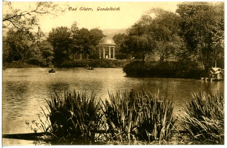 20533-Bad Elster-1917-Gondelteich-Brück & Sohn Kunstverlag