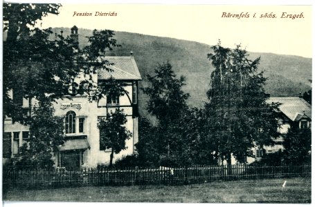 21024-Bärenfels-1918-Pension Dietrichs-Brück & Sohn Kunstverlag