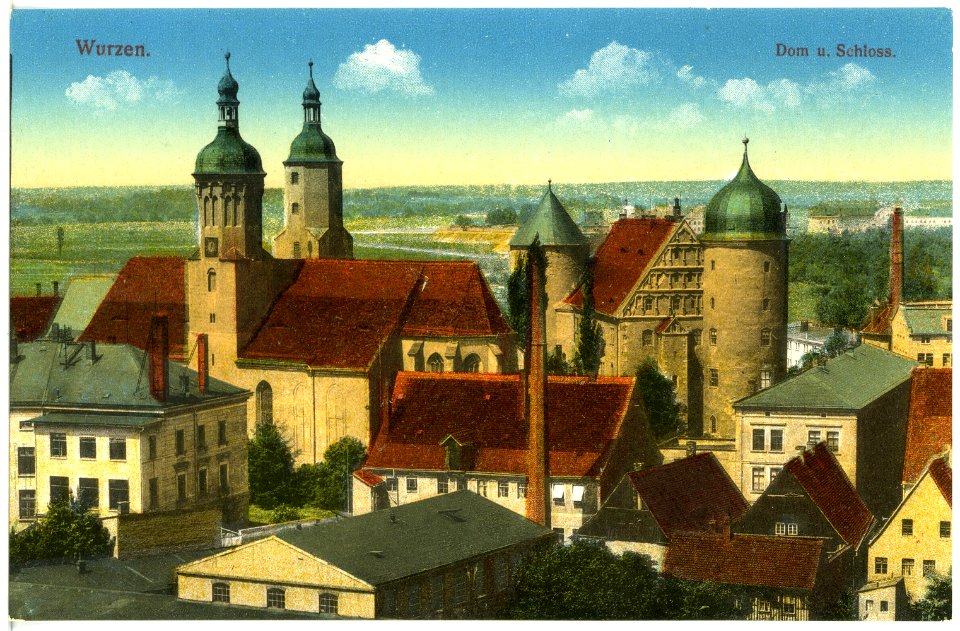 16792-Wurzen-1913-Dom und Schloß-Brück & Sohn Kunstverlag