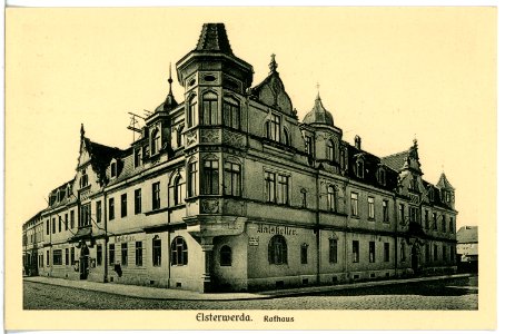 20839-Elsterwerda-1918-Rathaus-Brück & Sohn Kunstverlag photo
