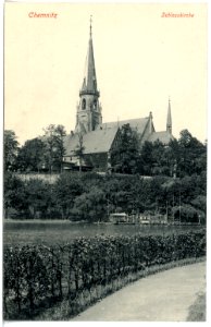 16969-Chemnitz-1913-Schloßkirche-Brück & Sohn Kunstverlag