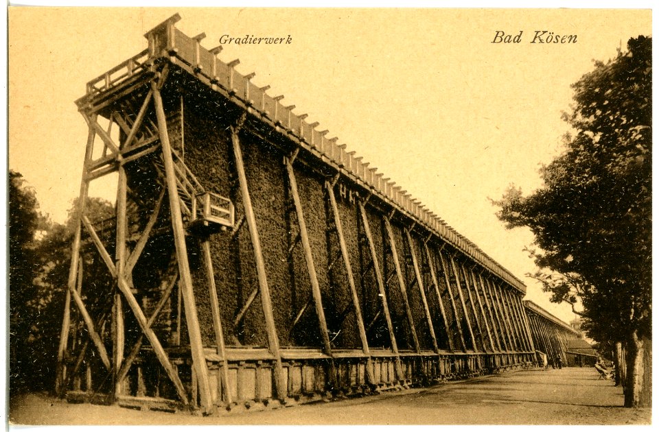 20978-Bad Kösen-1918-Gradierwerk-Brück & Sohn Kunstverlag