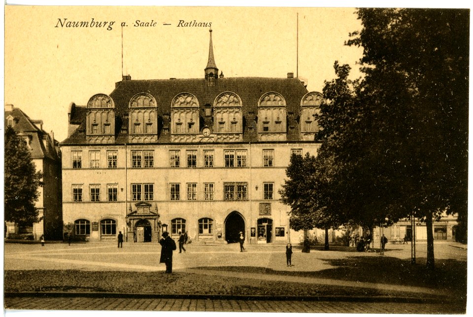 20959-Naumburg-1918-Rathaus-Brück & Sohn Kunstverlag