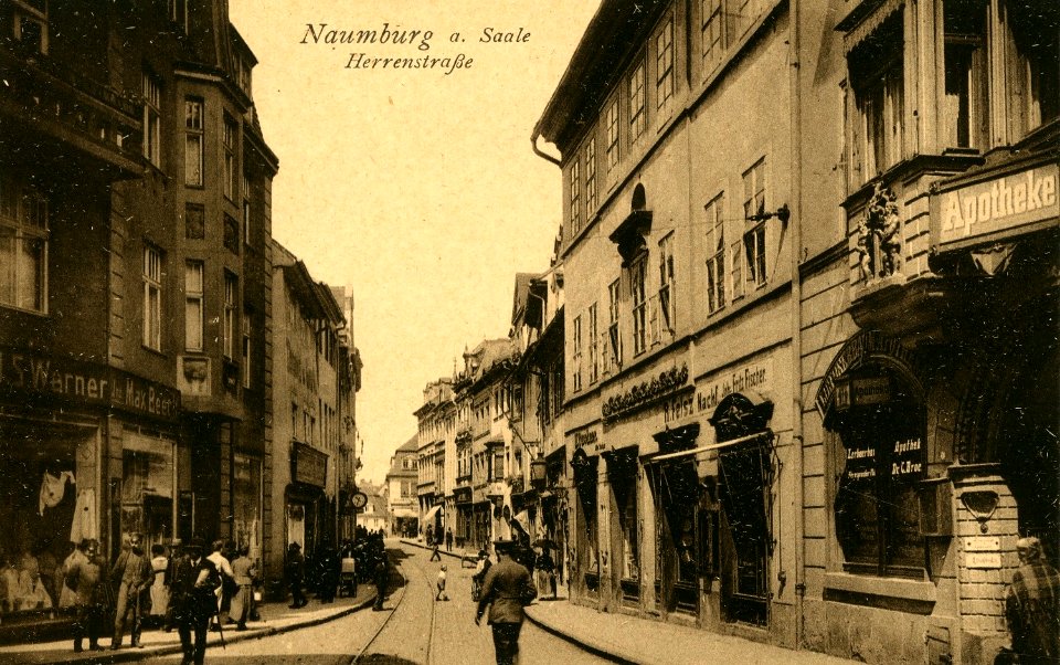 20963-Naumburg-1918-Herrenstraße-Brück & Sohn Kunstverlag