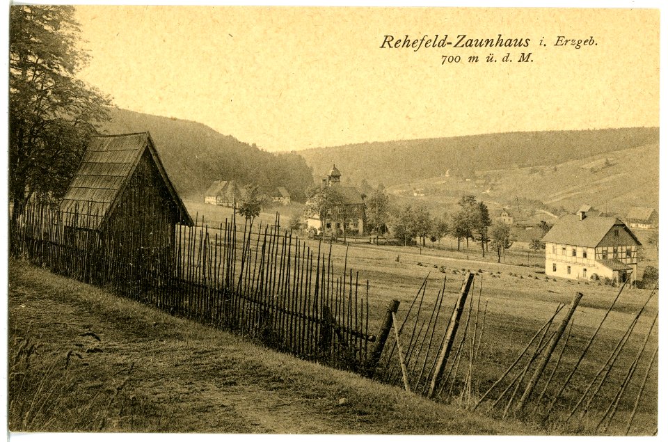 21274-Rehefeld-1919-Zaunhaus-Brück & Sohn Kunstverlag