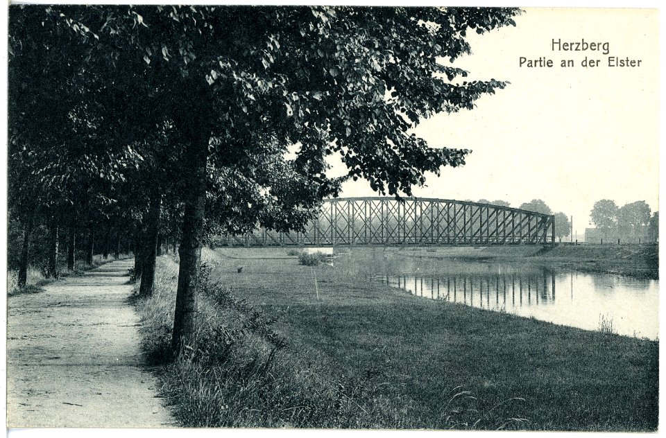 20887-Herzberg (Elster)-1918-Elsterbrücke-Brück & Sohn Kunstverlag