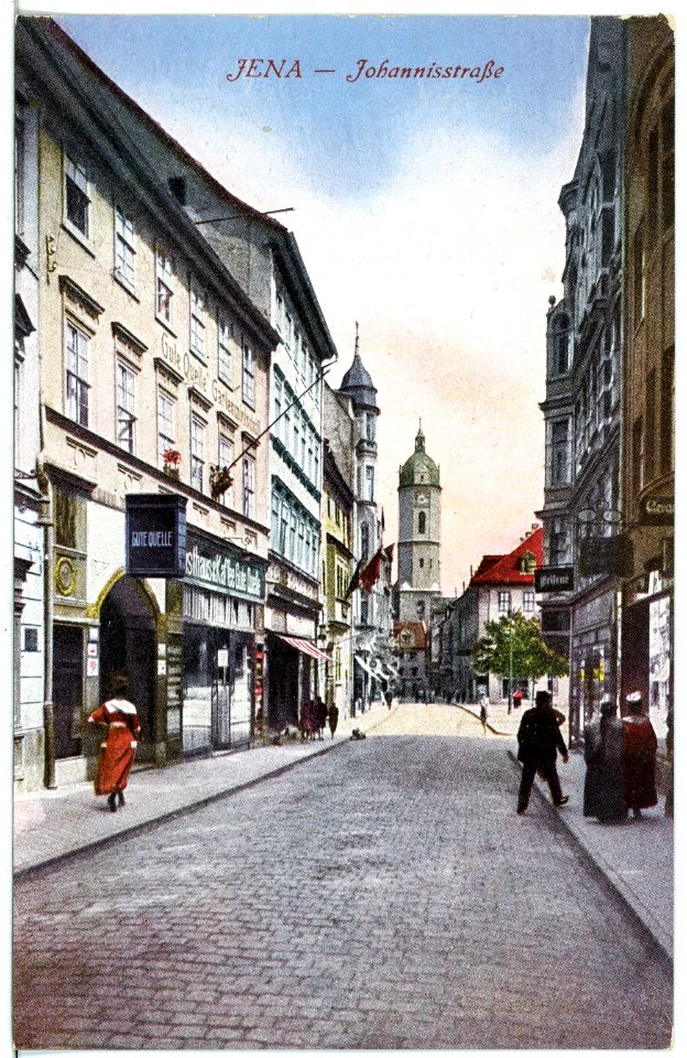 21246-Jena-1919-Johannisstraße-Brück & Sohn Kunstverlag