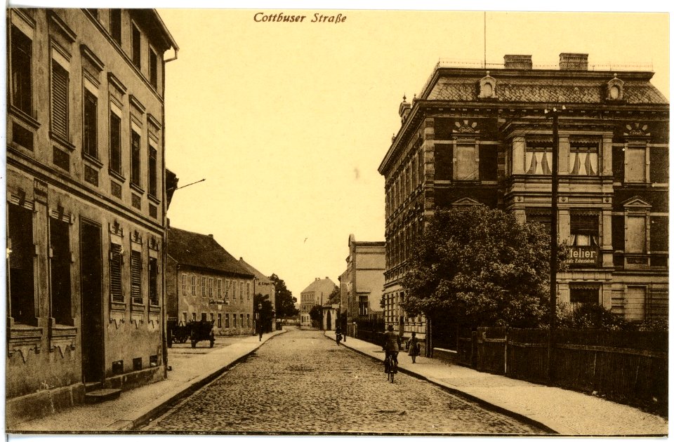 20931-Finsterwalde-1918-Cottbuser Straße-Brück & Sohn Kunstverlag
