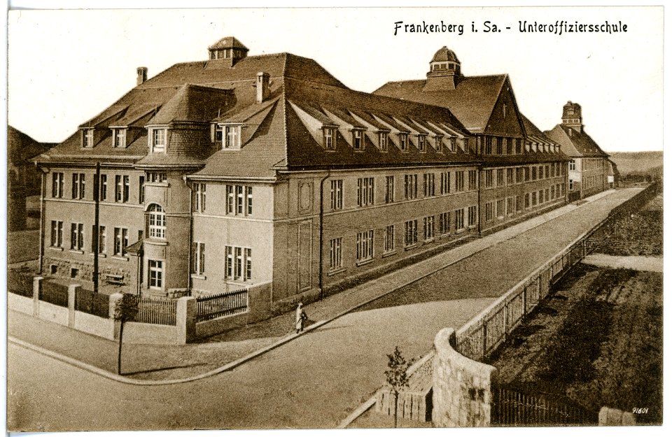 20663-Frankenberg-1917-Unteroffiziersschule-Brück & Sohn Kunstverlag