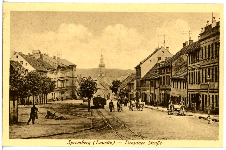 20947-Spremberg-1918-Dresdner Straße-Brück & Sohn Kunstverlag