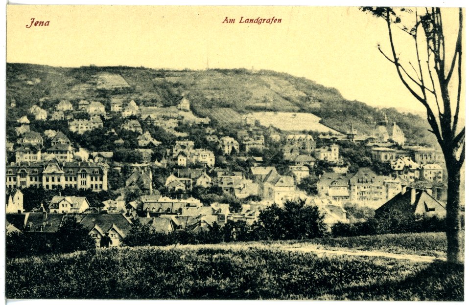 21256-Jena-1919-am Landgrafen-Brück & Sohn Kunstverlag