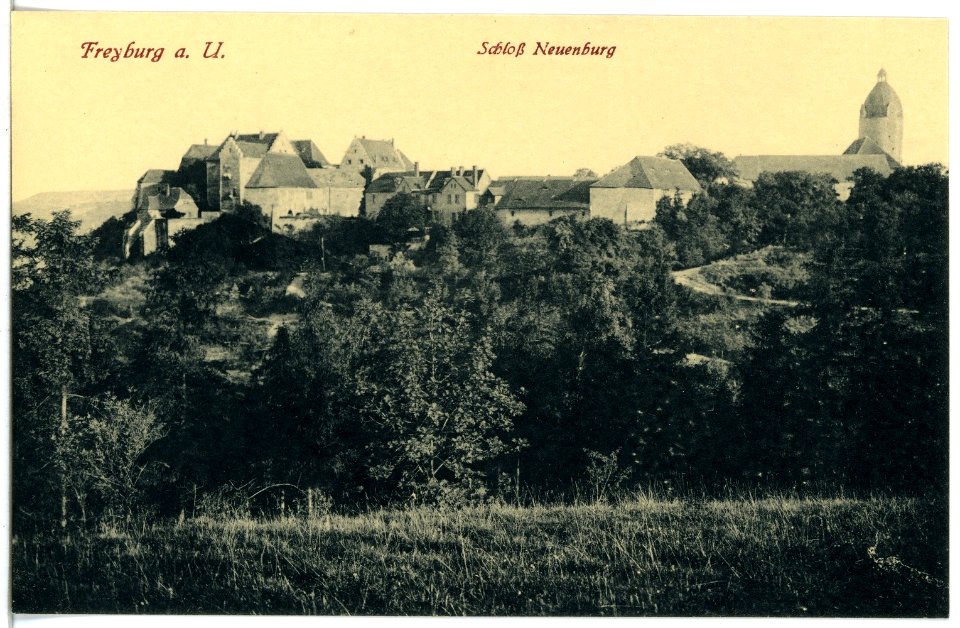 21197-Freyburg - Unstr.-1919-Schloß Neuenburg-Brück & Sohn Kunstverlag