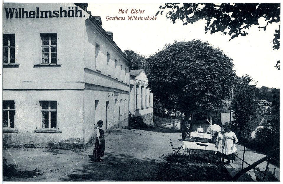 20517-Bad Elster-1917-Gasthaus Wilhelmshöhe-Brück & Sohn Kunstverlag