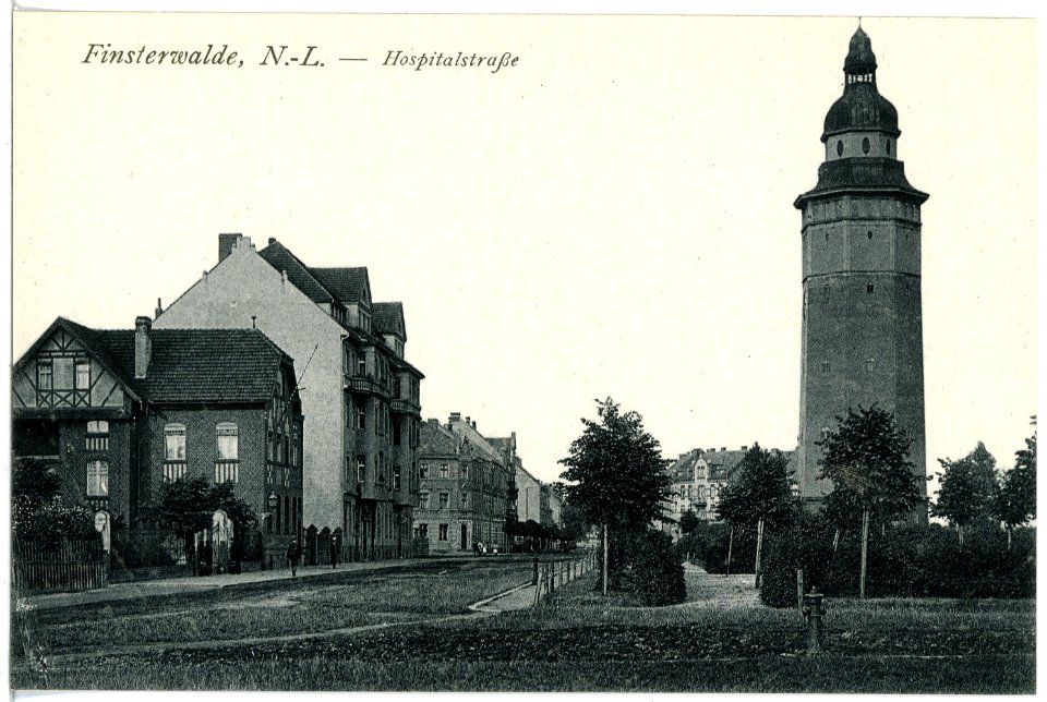 20927-Finsterwalde-1918-Hospitalstraße-Brück & Sohn Kunstverlag