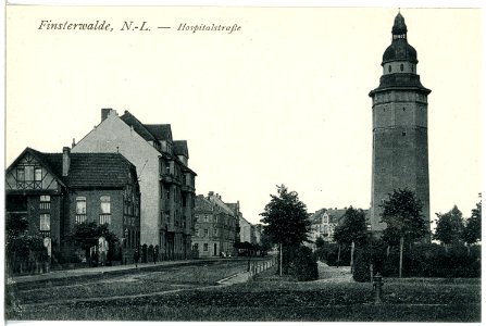 20927-Finsterwalde-1918-Hospitalstraße-Brück & Sohn Kunstverlag