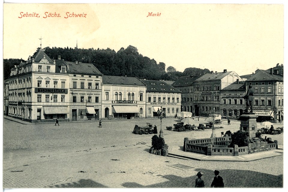 16981-Sebnitz-1913-Markt-Brück & Sohn Kunstverlag