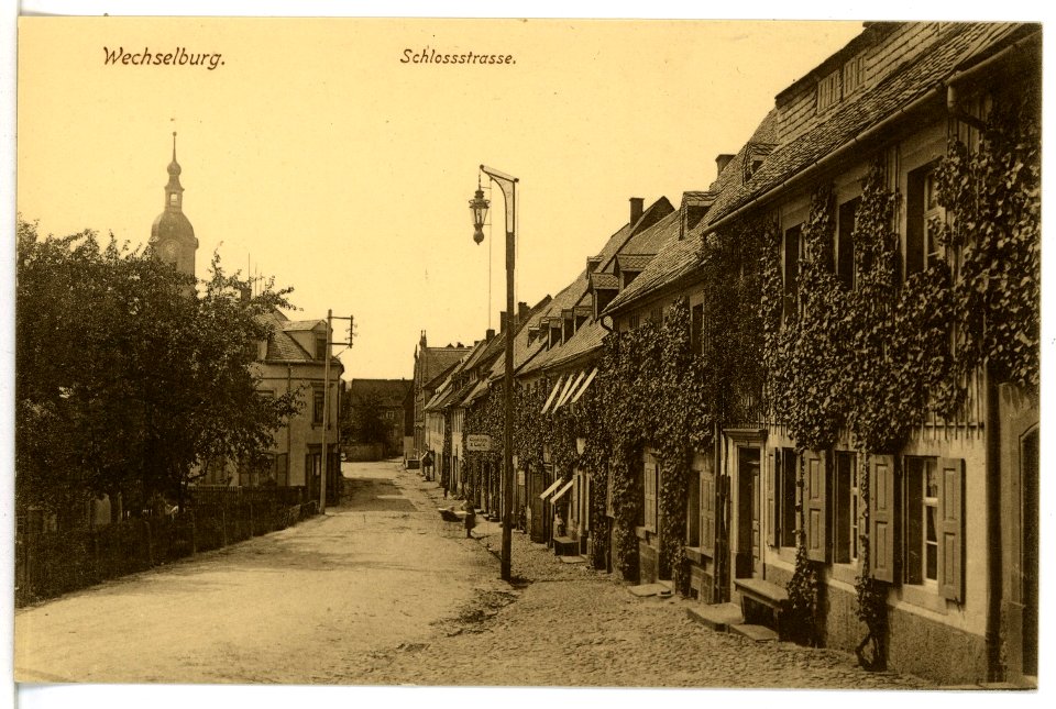 16488-Wechselburg-1913-Schloßstraße-Brück & Sohn Kunstverlag