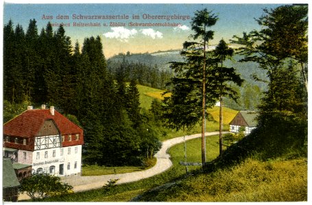 21290-Schwarzwassertal-1919-Schwarzbeerschänke-Brück & Sohn Kunstverlag