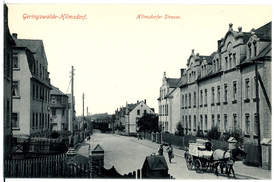 16609-Geringswalde-1913-Hilmsdorfer Straße-Brück & Sohn Kunstverlag