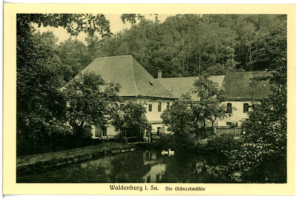 21352-Waldenburg-1919-Glänzelmühle-Brück & Sohn Kunstverlag