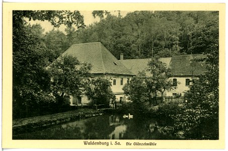 21352-Waldenburg-1919-Glänzelmühle-Brück & Sohn Kunstverlag