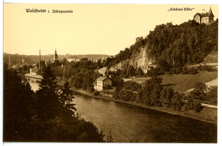 16516-Waldheim-1913-Goldene Höhe-Brück & Sohn Kunstverlag