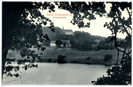 16549-Lichtenwalde-1913-Schloß-Brück & Sohn Kunstverlag
