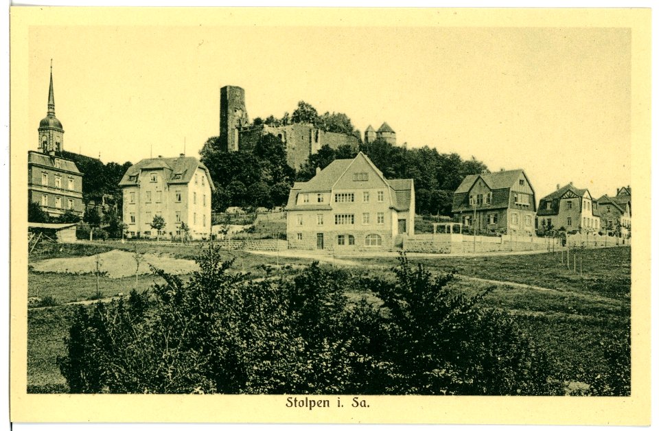 16826-Stolpen-1913-Schloß-Brück & Sohn Kunstverlag
