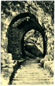 21302-Oybin-1919-Oberes Eingangstor-Brück & Sohn Kunstverlag