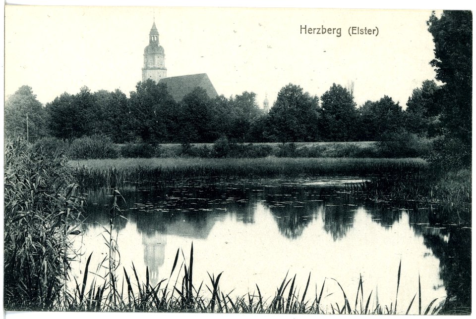 20885-Herzberg (Elster)-1918-Kirche-Brück & Sohn Kunstverlag