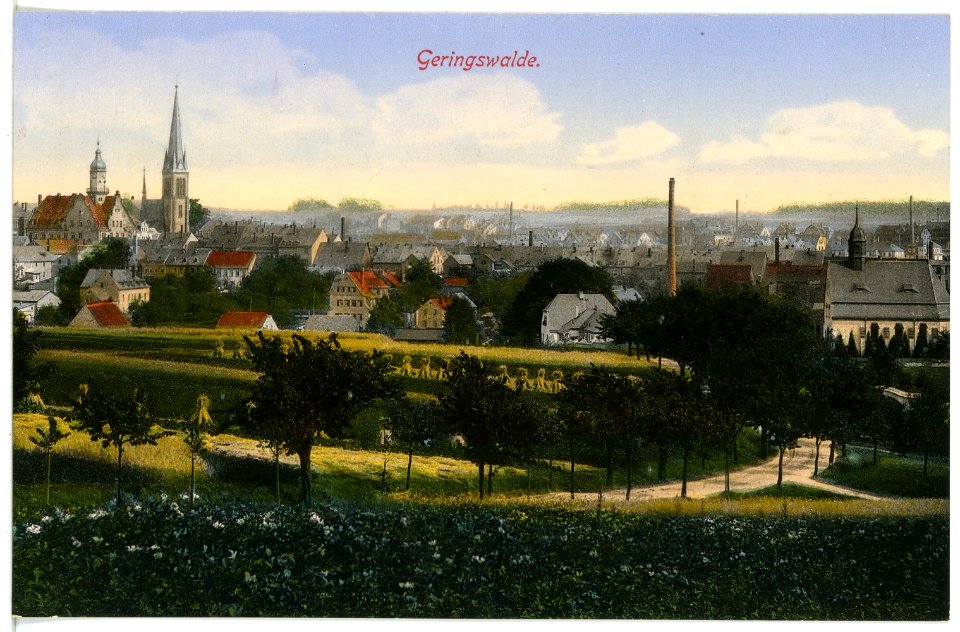 16786-Geringswalde-1913-Blick auf Geringswalde-Brück & Sohn Kunstverlag