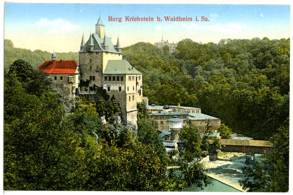 16799-Kriebstein-1913-Burg und Schloß Ehrenberg-Brück & Sohn Kunstverlag