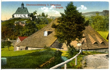 21162-Oberneuschönberg-1919-Kirche-Brück & Sohn Kunstverlag