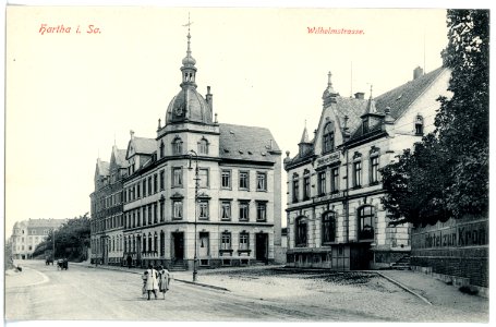 16631-Hartha-1913-Wilhelmstraße-Brück & Sohn Kunstverlag