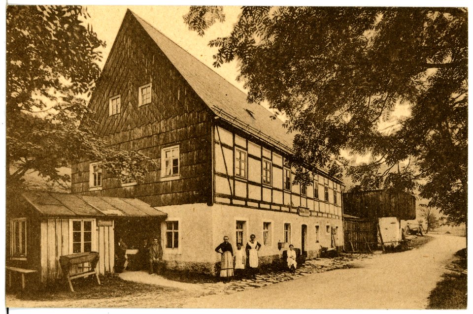 21270-Rehefeld-1919-Biedermanns Gasthaus-Brück & Sohn Kunstverlag