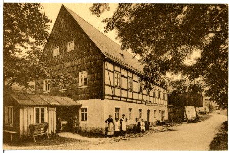 21270-Rehefeld-1919-Biedermanns Gasthaus-Brück & Sohn Kunstverlag