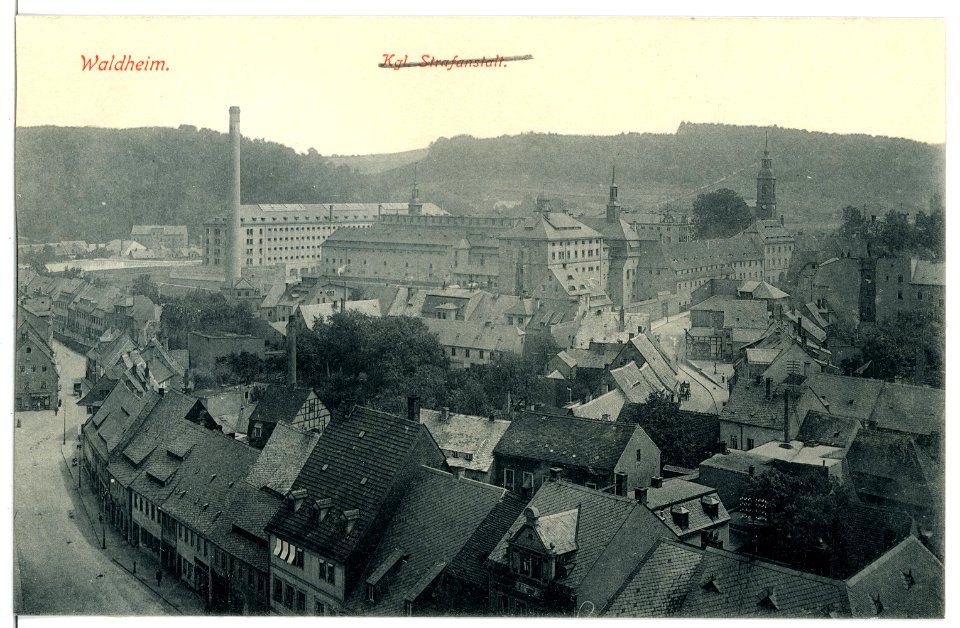 16510-Waldheim-1913-Königliche Strafanstalt-Brück & Sohn Kunstverlag