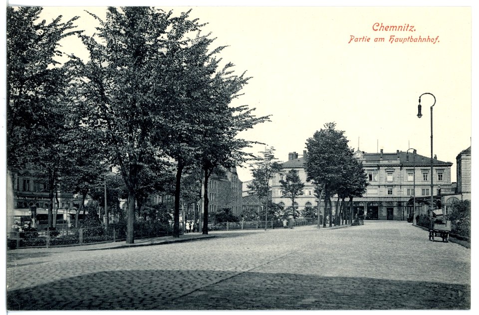 16970-Chemnitz-1913-Hauptbahnhof-Brück & Sohn Kunstverlag